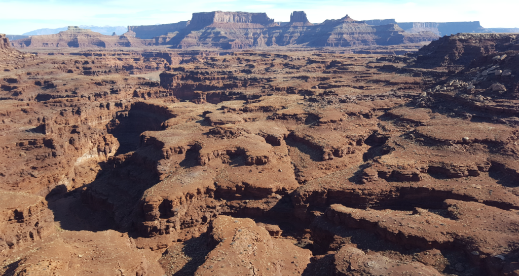 maze of canyons